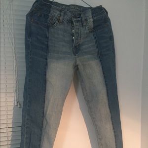 Two colors jean